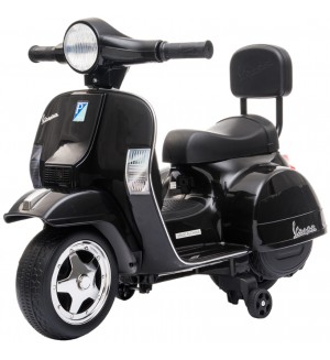 Акумулаторен мотор KikkaBoo - Licensed Vespa PX150, черен