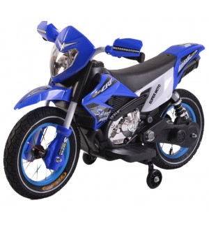 Moni Акумулаторен мотор Super Moto Син - FB-6186