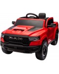 Акумулаторен пикап Pinghu - Ram Dodge, с родителски контрол, червен 