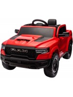 Акумулаторен пикап Pinghu - Ram Dodge, с родителски контрол, червен 