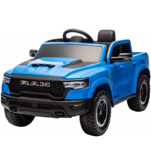 Акумулаторен пикап Pinghu - Ram Dodge, с родителски контрол, син