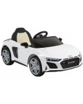 Акумулаторна кола Audi - R8 Spyder, бяла