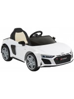 Акумулаторна кола Audi - R8 Spyder, бяла