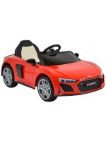 Акумулаторна кола Audi - R8 Spyder, червен металик