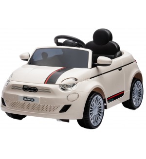 Акумулаторна кола Chipolino - Fiat 500, бяла