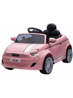 Акумулаторна кола Chipolino - Fiat 500, розова
