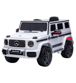 Акумулаторна кола Chipolino - Mercedes G63 AMG, бяла