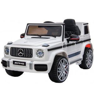 Акумулаторна кола KikkaBoo - Licensed Mercedes AMG G63, бяла