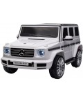  Акумулаторна кола KikkaBoo - Licensed Mercedes Benz G500, бяла