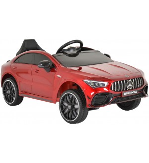 Акумулаторна кола Mercedes - AMG CLA 45, червена