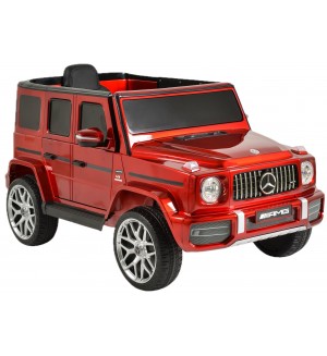 Акумулаторна кола Mercedes - AMG G63, червен металик