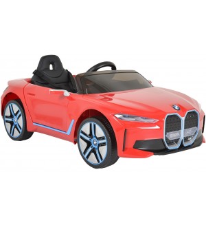 Акумулаторна кола Moni - BMW I4, червена
