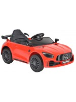 Акумулаторна кола Moni Toys - Mercedes AMG GTR, червенa