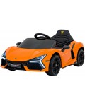 Акумулаторна кола Pinghu - Lamborghini, с родителски контрол, оранжева 