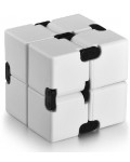 Антистрес играчка Poppit Fidget Infinity - Кубче, бяло