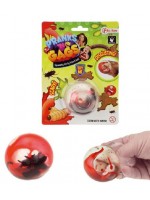 Антистрес играчка Toi Toys - Топка с насекоми и кръв
