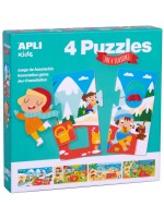 Асоциативна игра-пъзел APLI - Сезоните