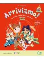 Arriviamo! 2 Libro Studente + Libro Digitale / Италиански език - ниво A1: Учебник с онлайн материали
