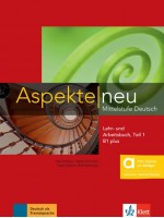 Aspekte neu B1+, Lehr- und Arbeitsbuch - hybrid / Немски език - ниво B1+: Учебник  и учебна тетрадка