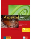 Aspekte neu - B1 plus: Lehr- und Arbeitsbuch mit Audios, Teil 2, Hybride Ausgabe / Немски език - ниво B1+: Учебник с учебна тетрадка + Аудио + Код,  част 2
