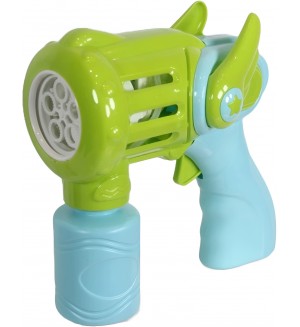 Детска играчка Aya Toys - Автоматичен пистолет за сапунени балони, зелен