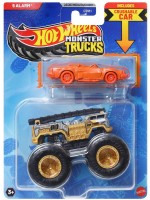 Бъги Hot Wheels Monster Trucks - 5 Alarm, с бонус количка, 1:64
