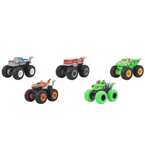 Бъги Hot Wheels Monster Trucks - Attack Pack, 1:64, асортимент