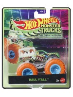 Бъги Hot Wheels Monster Trucks Glow in the Dark - Haul Y'all, 1:64