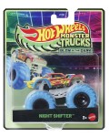 Бъги Hot Wheels Monster Trucks Glow in the Dark - Night Shifter, 1:64