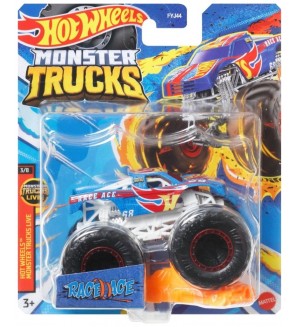 Бъги Hot Wheels Monster Trucks - Race Ace, 1:64