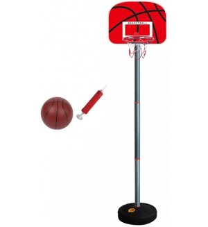 Баскетболен кош KY - със стойка и топка 