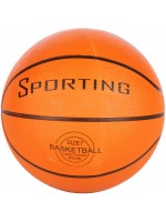 Баскетболна топка E&L cycles - Sporting, размер 7, оранжева
