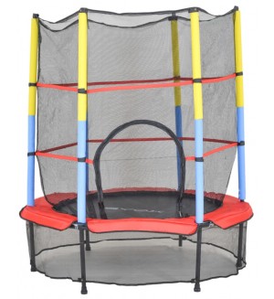 Батут Byox 4.7FT - Червен, 140 cm