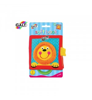 Бебешка играчка Galt - Мека книжка с дръжка, джунгла