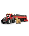 Бебешка играчка Simba Toys ABC - Трактор с ремарке за животни и конче