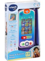 Бебешка играчка Vtech - Интерактивен телефон (на английски език)