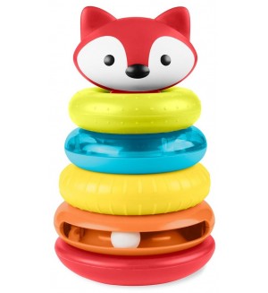 Бебешка играчка за нанизване Skip Hop Explore & More - Fox Stacker