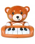 Бебешка музикална играчка Chipolino - Пиано мече