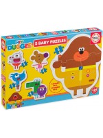 Бебешки пъзел Educa 5 в 1 - Hey Duggee