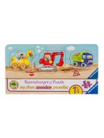 Бебешки пъзел Ravensburger от 3 части - Превозни средства