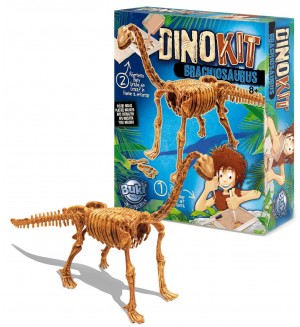 Игрален комплект с динозавър Buki - Брахиозавър