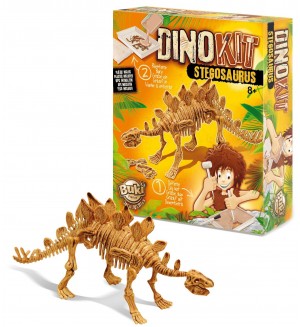 Игрален комплект с динозавър Buki - Стегозавър