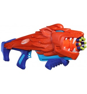 Бластер Nerf Easy Play Wild - Lionfury, с 16 стрели