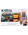Бластер Zuru X Shot - Skins Dread, 12 стрели, асортимент 