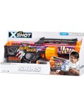 Бластер Zuru X Shot Skins - Last Stand, с барабан с 16 меки стрели