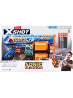 Бластер Zuru X Shot - Skins Sonic, 12 стрели, Асортимент