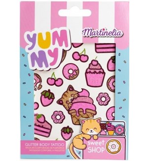 Бляскави татуировки Martinelia Yum My - 12 броя