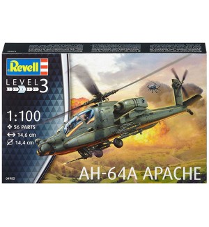 Сглобяем модел Revell - Вертолет Boeing AH-64A Apache (04985)