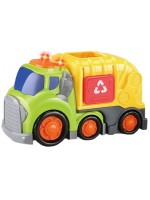 Боклукчийски камион Felyx Toys - Kiddy Go, със светлини и звуци, 19.5 cm Боклукчийски камион Felyx Toys - Kiddy Go, със светлини и звуци, 19.5 cm