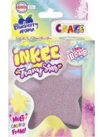 Бомбичка за баня Craze Inkee - Пенлива звезда, асортимент